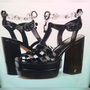 NIB Circus NY PADDIE BLACK Pump Bling Accent 5 star comfort Super Sexy S…